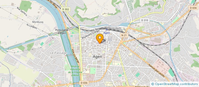 localisation de l'entreprise MONSIEUR NICOLAS DEPPENWEILER  AGEN