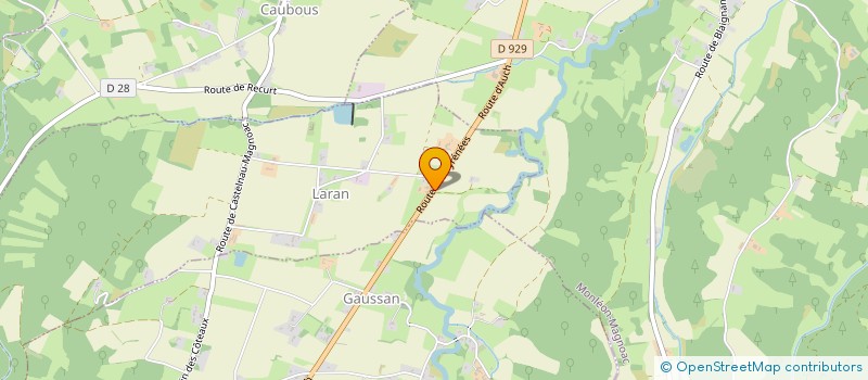 localisation de l'entreprise MONSIEUR NICOLAS DERAED-MOISSERON  LARAN