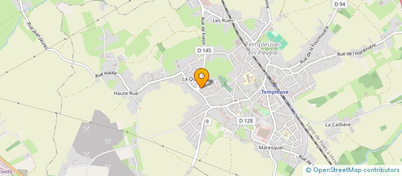 localisation de l'entreprise MONSIEUR NICOLAS DERAEDT  TEMPLEUVE-EN-PEVELE