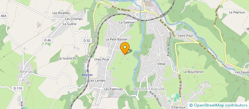 localisation de l'entreprise MONSIEUR NICOLAS DERAIS  ISLE