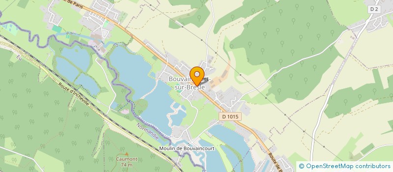 localisation de l'entreprise MONSIEUR NICOLAS DERAMBURE  BOUVAINCOURT-SUR-BRESLE