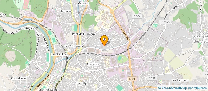 localisation de l'entreprise MONSIEUR NICOLAS DEROCLES à ALES