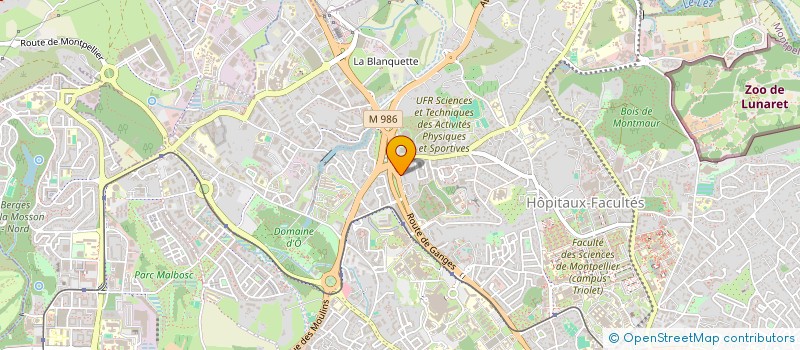 localisation de l'entreprise MONSIEUR NICOLAS DEROSES à MONTPELLIER