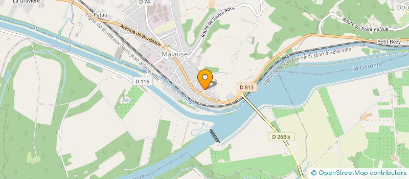 localisation de l'entreprise MONSIEUR NICOLAS DESBOIS  MALAUSE