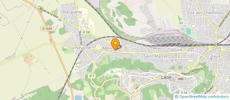 localisation de l'entreprise MONSIEUR NICOLAS DESBOULETS à LAON