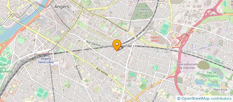 localisation de l'entreprise MONSIEUR NICOLAS DESBUQUOIS à ANGERS