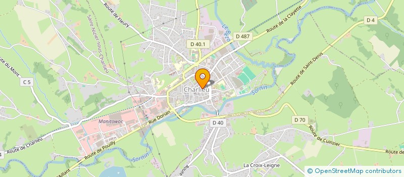 localisation de l'entreprise MONSIEUR NICOLAS DESCAVE  CHARLIEU