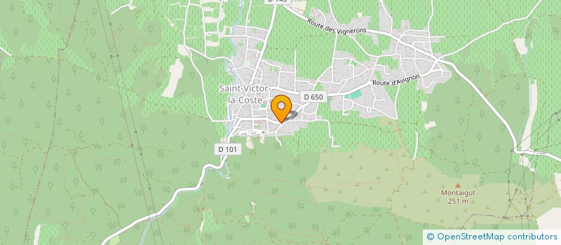 localisation de l'entreprise MONSIEUR NICOLAS DESCHAMPS à SAINT-VICTOR-LA-COSTE