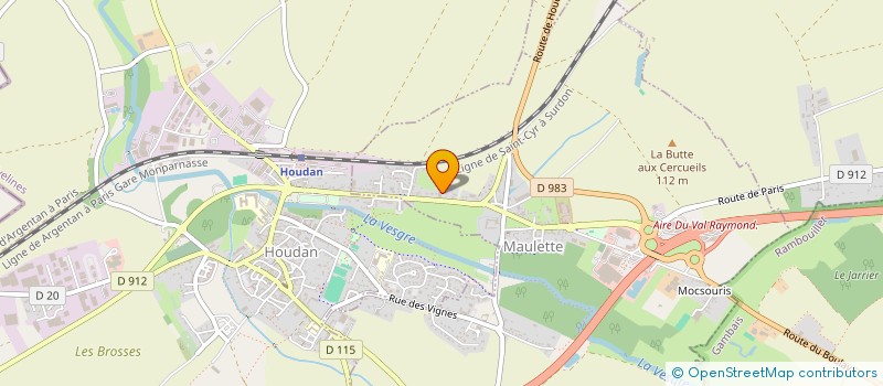 localisation de l'entreprise MONSIEUR NICOLAS DESCHAMPS  RICHEBOURG