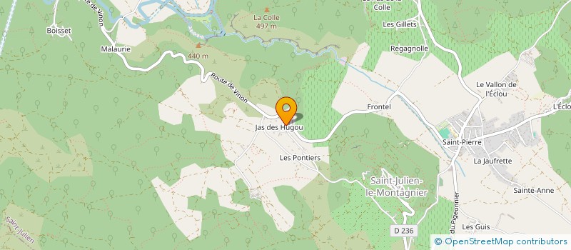 localisation de l'entreprise MONSIEUR NICOLAS DESCHAMPS  SAINT-JULIEN