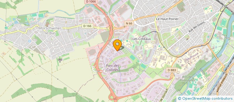 localisation de l'entreprise MONSIEUR NICOLAS DESCHILDRE  MULHOUSE