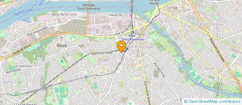 localisation de l'entreprise MONSIEUR NICOLAS DESCLOS  REZE