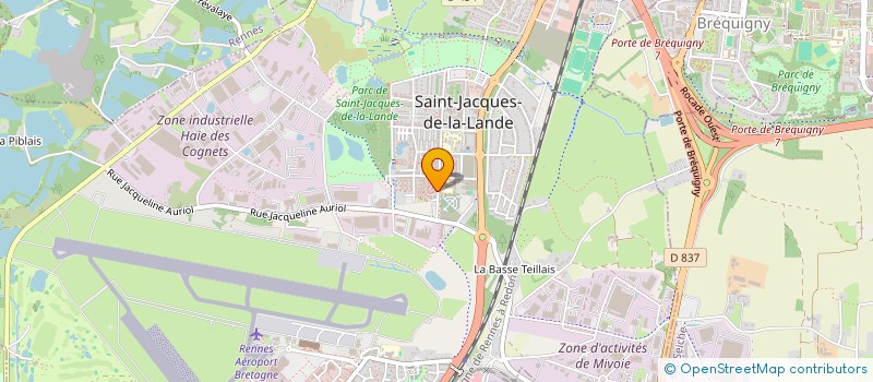 localisation de l'entreprise MONSIEUR NICOLAS DESERT  SAINT-JACQUES-DE-LA-LANDE