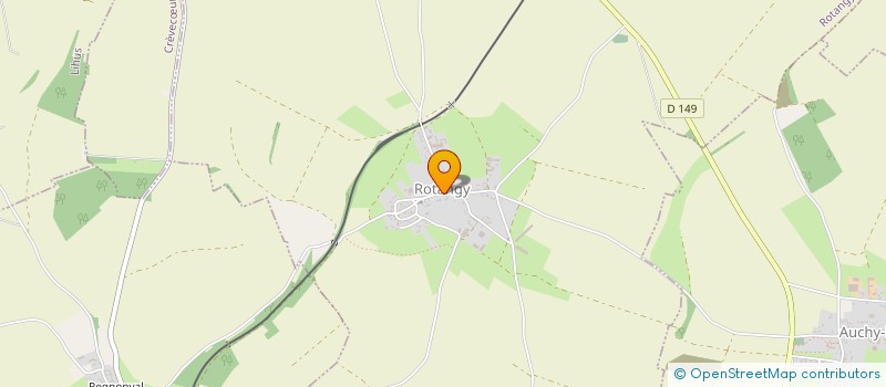 localisation de l'entreprise MONSIEUR NICOLAS DESJARDINS  ROTANGY