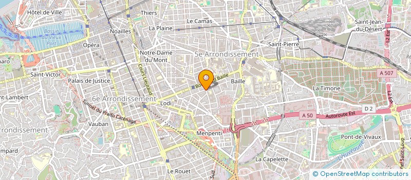 localisation de l'entreprise MONSIEUR NICOLAS DESLANDES à MARSEILLE