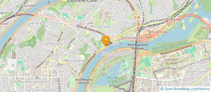 localisation de l'entreprise MONSIEUR NICOLAS DESPINS à CALUIRE-ET-CUIRE