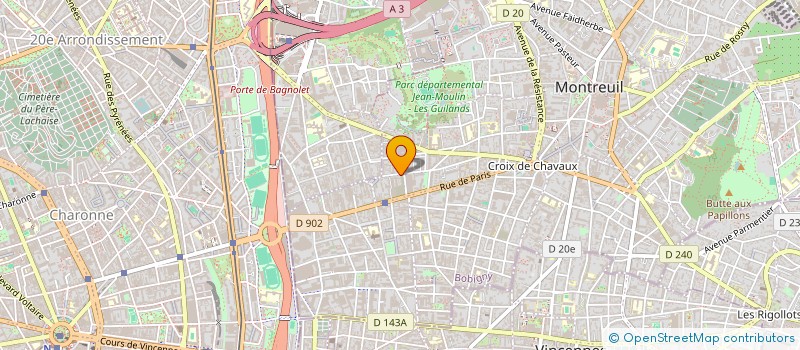 localisation de l'entreprise MONSIEUR NICOLAS DESPIS à MONTREUIL
