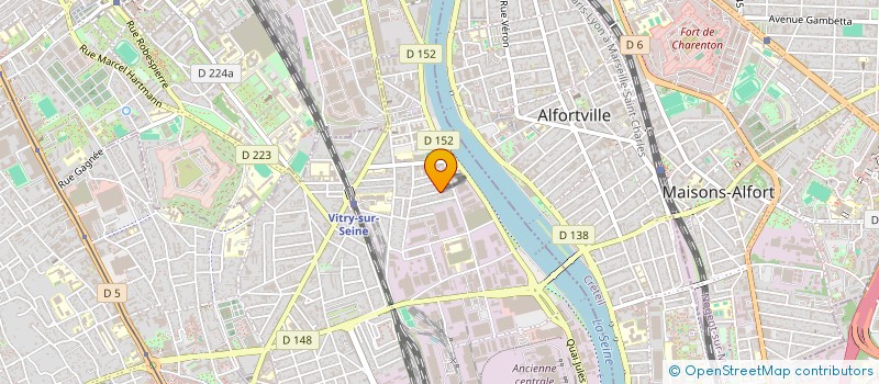 localisation de l'entreprise MONSIEUR NICOLAS DESPREZ à VITRY-SUR-SEINE
