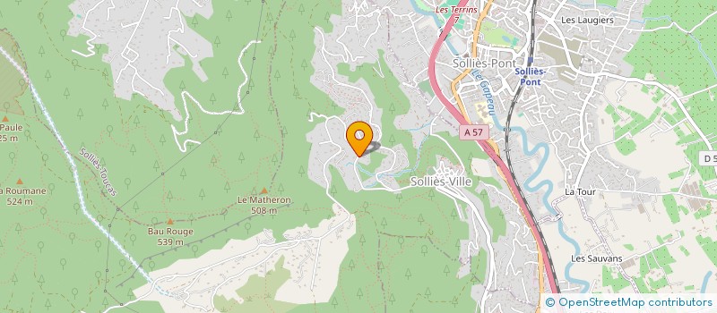 localisation de l'entreprise MONSIEUR NICOLAS DESSIEUX  SOLLIES-VILLE