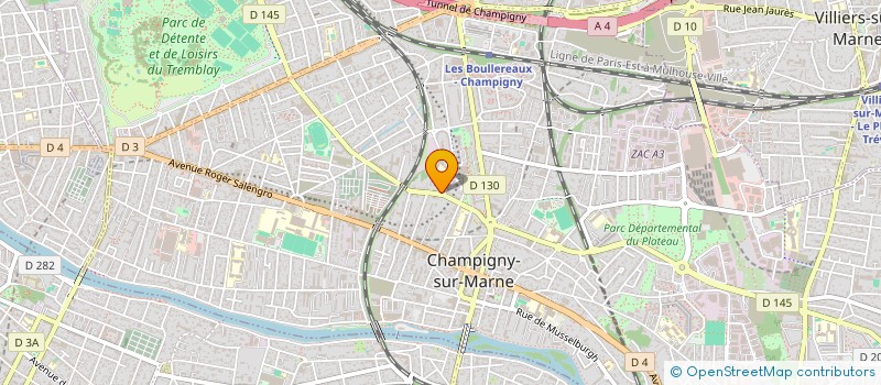 localisation de l'entreprise MONSIEUR NICOLAS DESSORT à CHAMPIGNY-SUR-MARNE