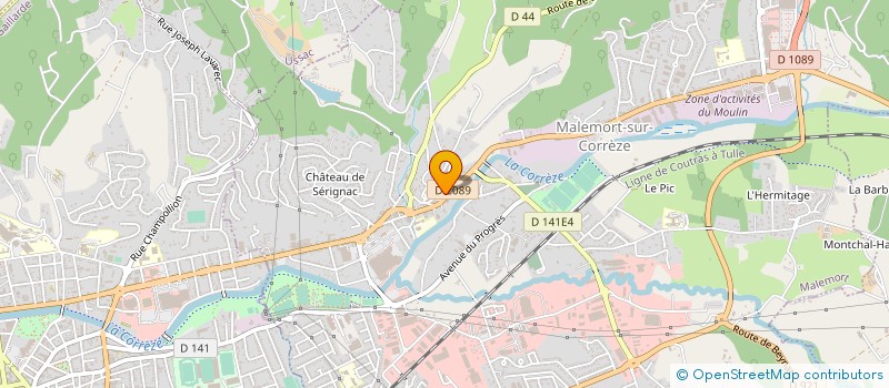 localisation de l'entreprise MONSIEUR NICOLAS DESTHIEUX à MALEMORT