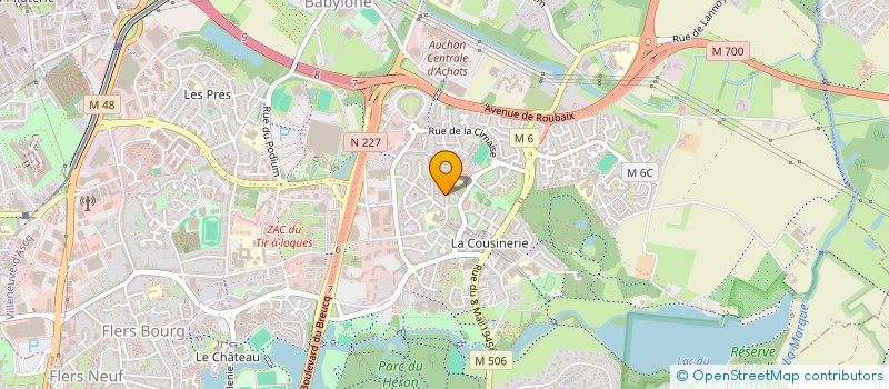 localisation de l'entreprise MONSIEUR NICOLAS DESVIGNES  VILLENEUVE-D'ASCQ