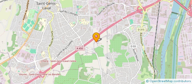 localisation de l'entreprise MONSIEUR NICOLAS DETTINGER  SAINT-GENIS-LAVAL