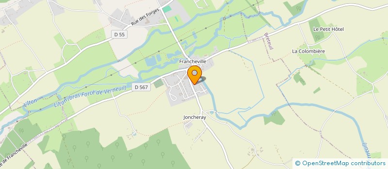 localisation de l'entreprise MONSIEUR NICOLAS DEUIL  VERNEUIL D'AVRE ET D'ITON