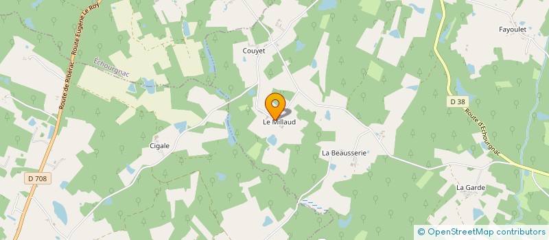 localisation de l'entreprise MONSIEUR NICOLAS DEVAURE à SAINT-MICHEL-DE-DOUBLE