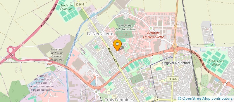 localisation de l'entreprise MONSIEUR NICOLAS DEVAUX à RETHEL