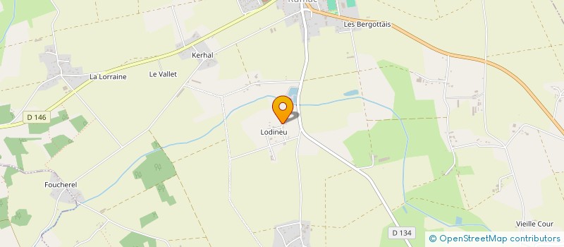 localisation de l'entreprise MONSIEUR NICOLAS DEVIENNE  RUFFIAC