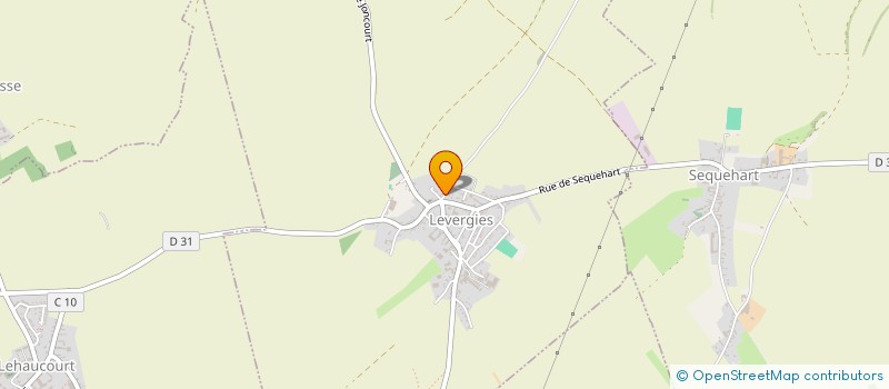 localisation de l'entreprise MONSIEUR NICOLAS DEVILLERS  LEVERGIES