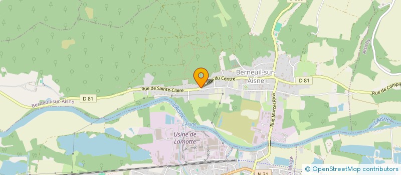 localisation de l'entreprise MONSIEUR NICOLAS DEVOS  BERNEUIL-SUR-AISNE