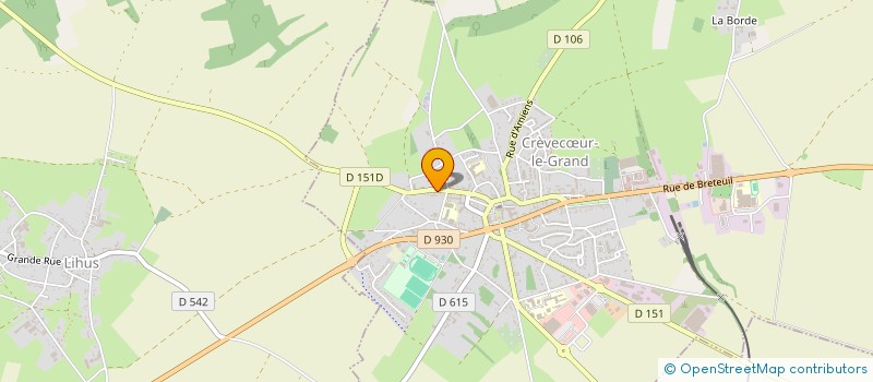 localisation de l'entreprise MONSIEUR NICOLAS DEWIT  CREVECUR-LE-GRAND