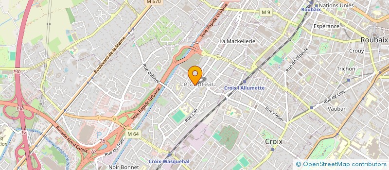 localisation de l'entreprise MONSIEUR NICOLAS DEZECACHE  WASQUEHAL