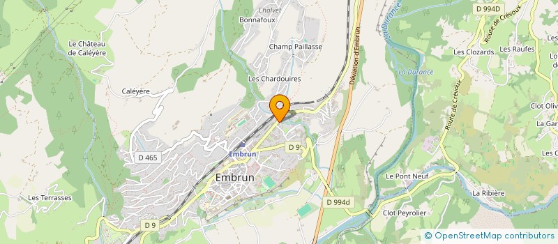 localisation de l'entreprise MONSIEUR NICOLAS DHAISNE  SAVINES-LE-LAC