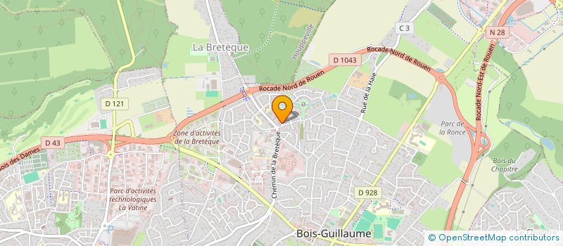 localisation de l'entreprise MONSIEUR NICOLAS DHESSE à BOIS-GUILLAUME