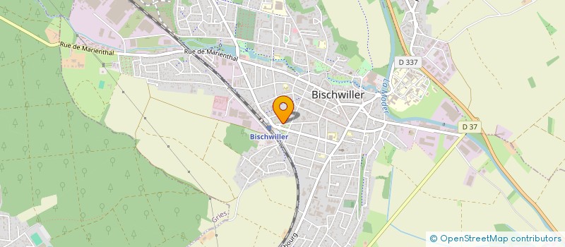 localisation de l'entreprise MONSIEUR NICOLAS DI BENEDETTO  BISCHWILLER