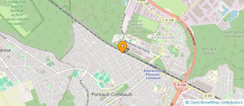 localisation de l'entreprise MONSIEUR NICOLAS DI PIZIO à PONTAULT-COMBAULT