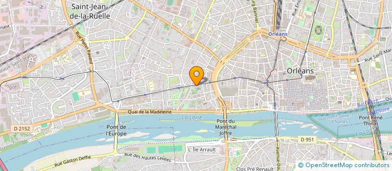 localisation de l'entreprise MONSIEUR NICOLAS DIAS  ORLEANS