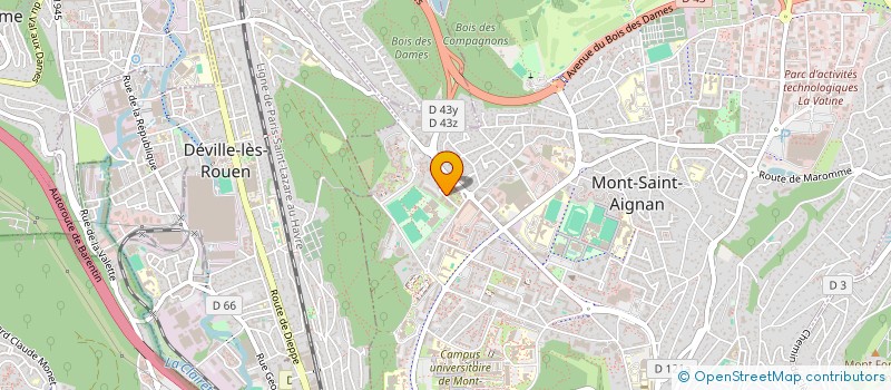 localisation de l'entreprise MONSIEUR NICOLAS DIERS  MONT-SAINT-AIGNAN