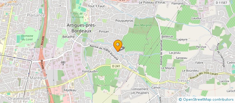 localisation de l'entreprise MONSIEUR NICOLAS DIEZ à TRESSES