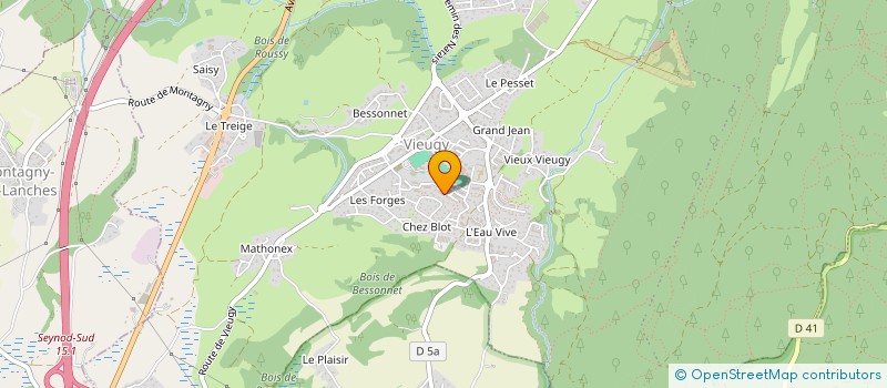 localisation de l'entreprise MONSIEUR NICOLAS DIGONNET  ANNECY