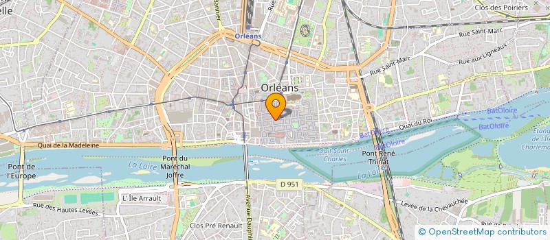 localisation de l'entreprise MONSIEUR NICOLAS DILDEE  ORLEANS