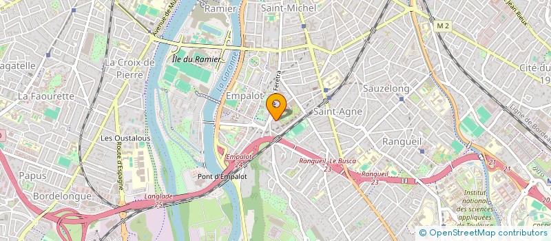 localisation de l'entreprise MONSIEUR NICOLAS DILHET à TOULOUSE