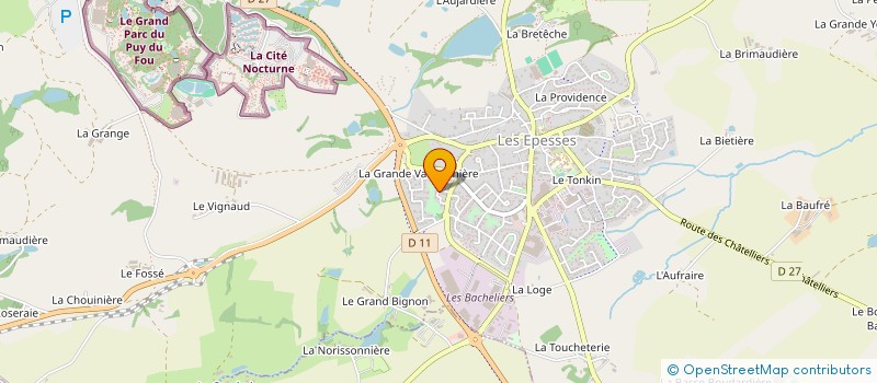 localisation de l'entreprise MONSIEUR NICOLAS DIMITROFF à LES EPESSES