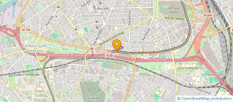 localisation de l'entreprise MONSIEUR NICOLAS DIMUS à LILLE