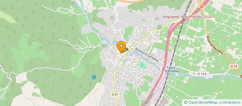 localisation de l'entreprise MONSIEUR NICOLAS DIONQ  CUERS