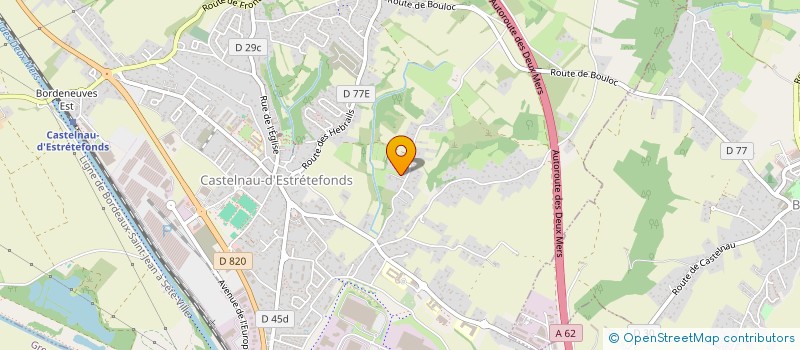 localisation de l'entreprise MONSIEUR NICOLAS DIOT  CASTELNAU-D'ESTRETEFONDS