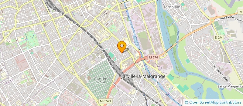 localisation de l'entreprise MONSIEUR NICOLAS DIRAND  NANCY